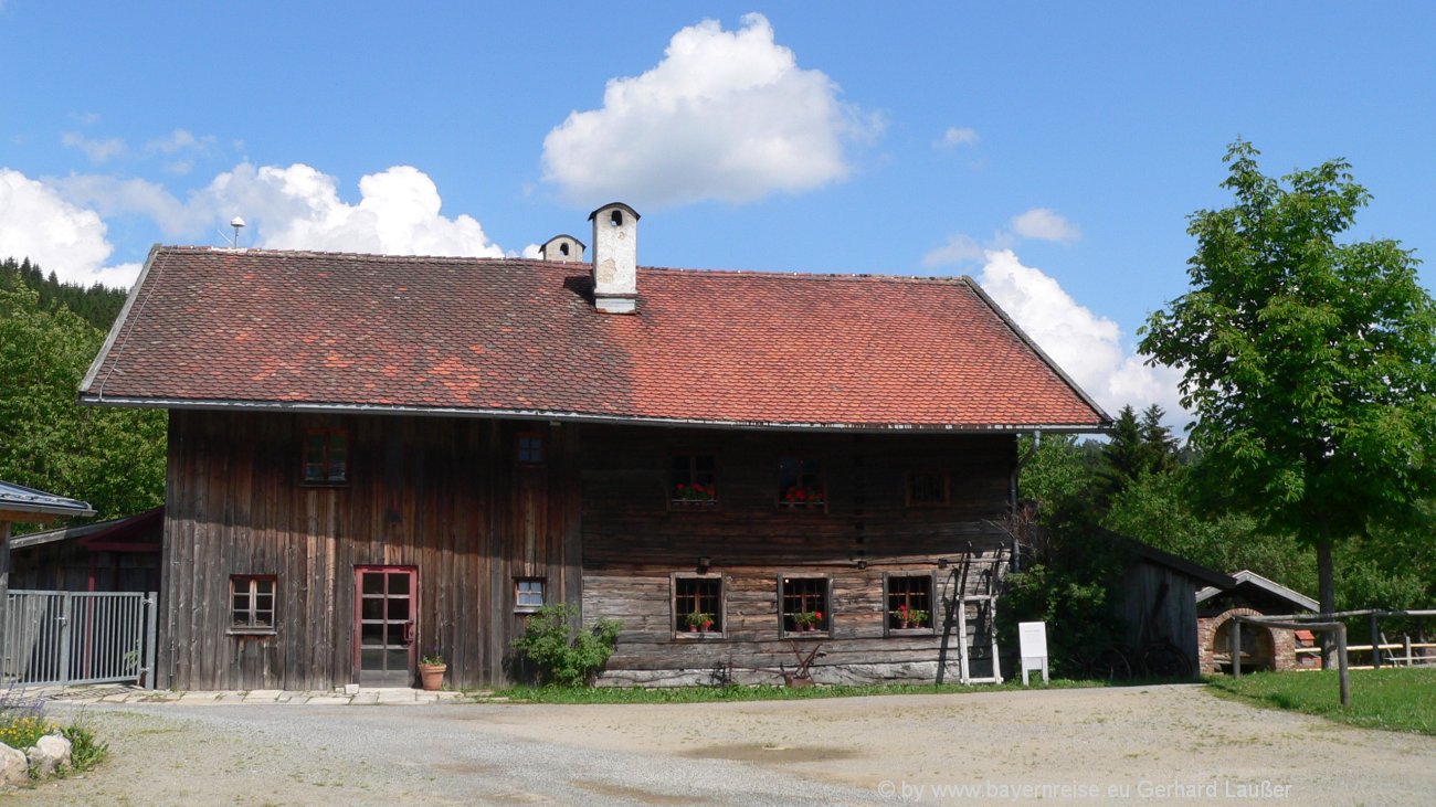 Freilichtmuseum Finsterau Bauernhof Museum Bayern Historische Bauernhauser