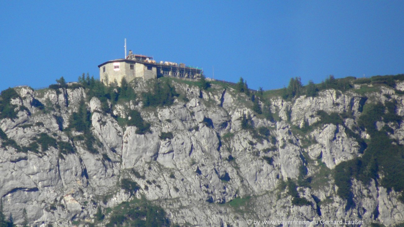 Das Kehlsteinhaus Hitler Eagles Nest Berchtesgaden Obersalzberg Aufzug