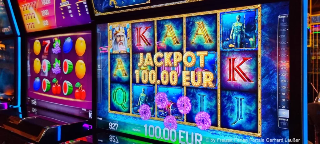 Spielcasino für legales Glücksspiel - Spielautomaten Jackpot